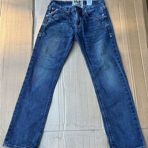 Ariat Men's Classic Straight Blue Jeans Rocker Straight 35x34